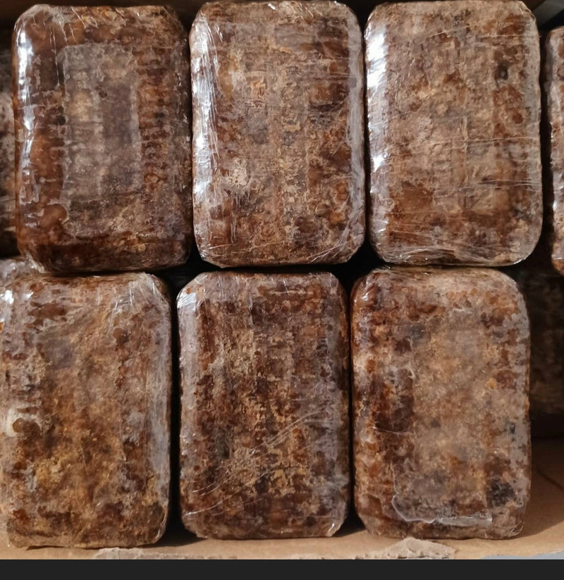 Raw African Black Soap